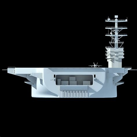 3d model uss nimitz