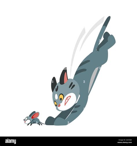 Cat And Mouse Drawing High Resolution Stock Photography and Images - Alamy