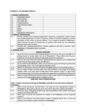 Rfi Response Template - Fill and Sign Printable Template Online