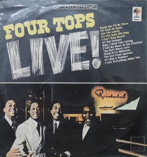 Four Tops – Four Tops Live! (1973, Laminated, Vinyl) - Discogs