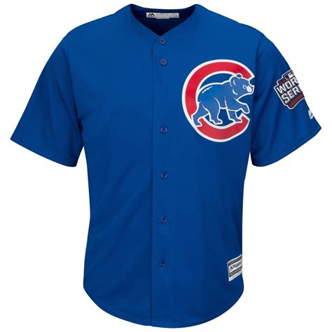 Men's Chicago Cubs Majestic Royal 2016 World Series Bound Alternate ...