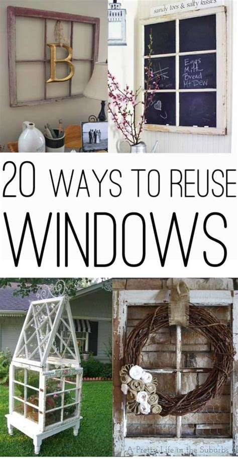 20 ways to use old windows