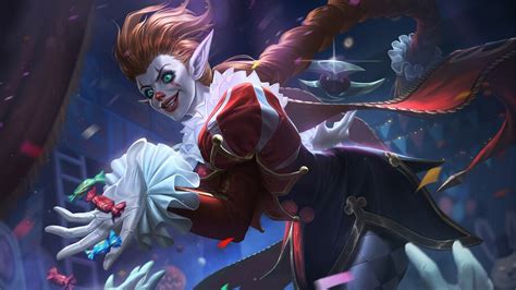 Karrie, Jester, Skin, Mobile Legends, 4K, #3.833 Wallpaper PC Desktop