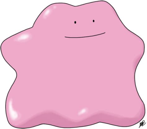 Ditto Pokemon PNG Transparent Image - PNG Mart