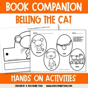 Belling the Cat Fable Activities and Worksheets by A Teachable Year