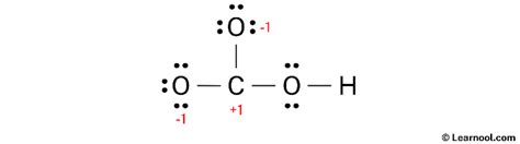 HCO3- Lewis structure - Learnool