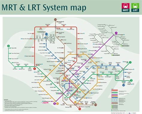 Singapore MRT & LRT train rail maps | Viaggi asia, Viaggi, Asia