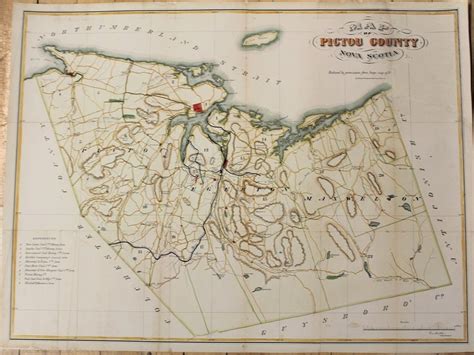 Map of Pictou County Nova Scotia | Geo Hattie