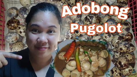 Adobong Pugolot/How to Cook Adobong Quail Eggs - YouTube