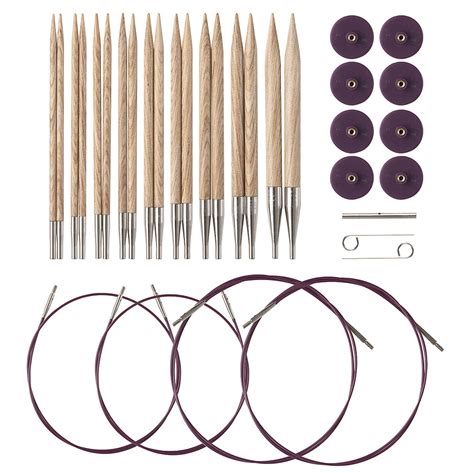 Options Interchangeable Sunstruck Circular Knitting Needle Set from KnitPicks.com