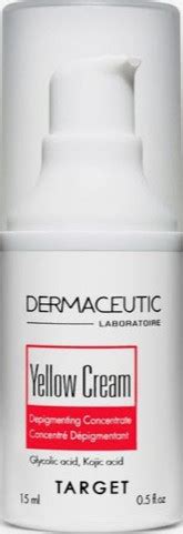 Full ingredients list Dermaceutic Yellow Cream