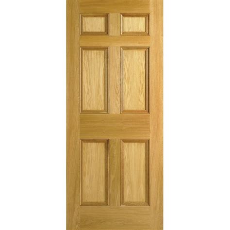 Oak Doors: 6 Panel Oak Door