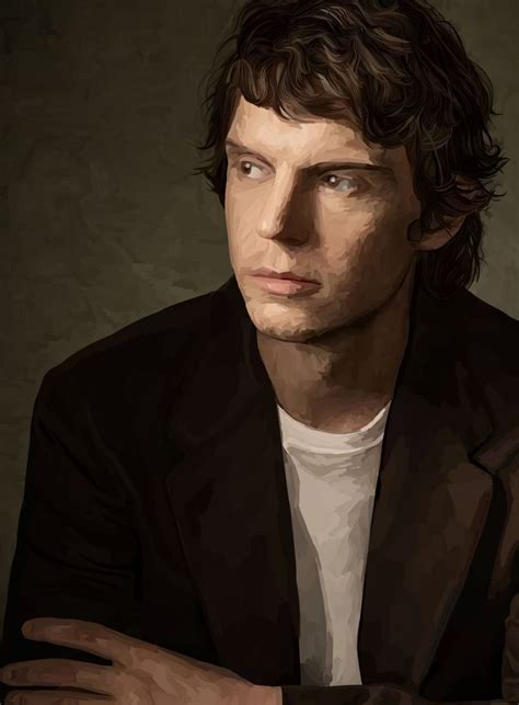 Evan Peters drawing by Jasurino on DeviantArt