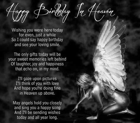 72 Beautiful Happy Birthday in Heaven Wishes- My Happy Birthday Wishes