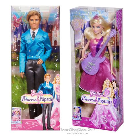 Barbie The Princess and The Popstar Tori and Liam Dolls Set of 2 Dolls NEW | Barbie toys, Barbie ...