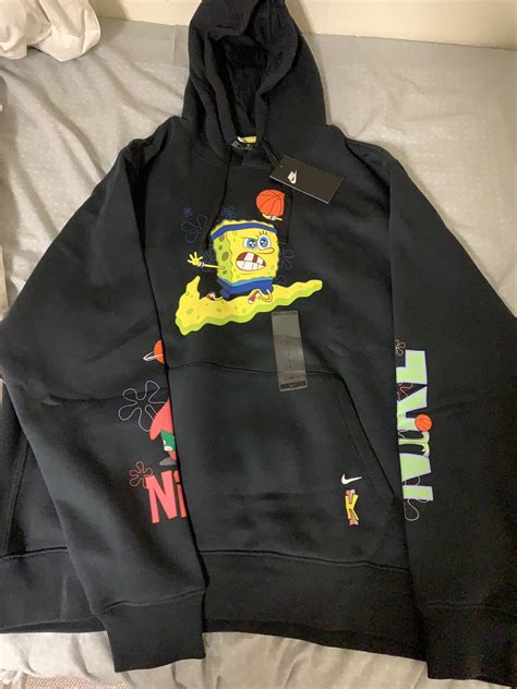 Nike Kyrie Irving X Spongebob Nike Hoodie | Grailed