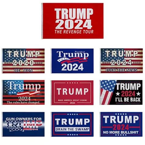 Trump 2024 Flag, 3x5 FT Election Flag, Donald The Revenge Tour Banner ...