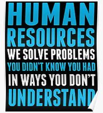 Human Resources: Posters | Redbubble