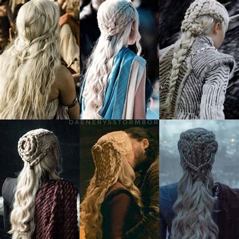 Targaryen Queens on Instagram: "Daenerys hair through the seasons 🥰 ...