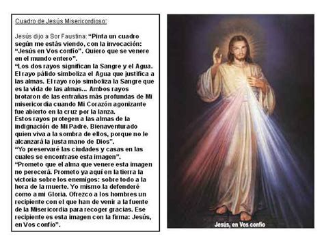 La imagen de la Divina Misericordia | Misericordias, Divina misericordia, Oraciones milagrosas y ...