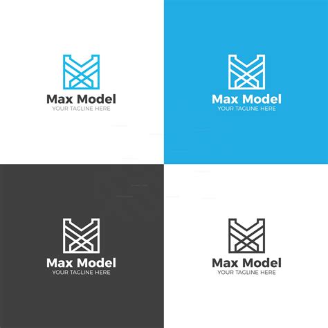 Max Model Creative Logo Design Template - Graphic Prime | Graphic ...