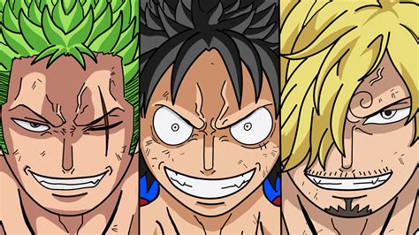 One Piece Zoro Sanji Luffy