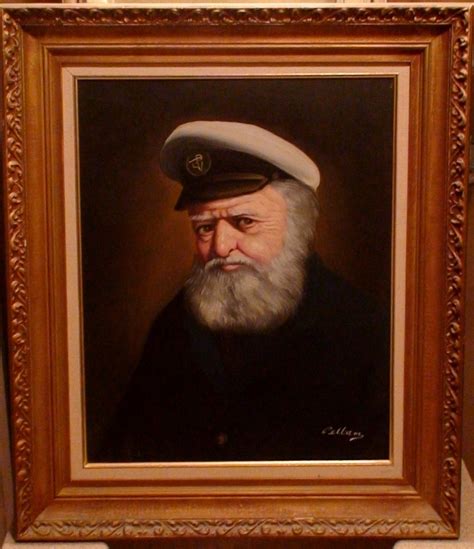 Sea Captain Painting By Pelbam | Collectors Weekly