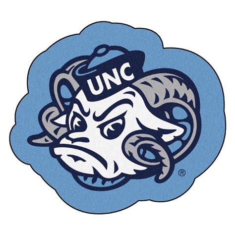 North Carolina Tar Heels Mascot Mat - Ram Logo - Dragon Sports