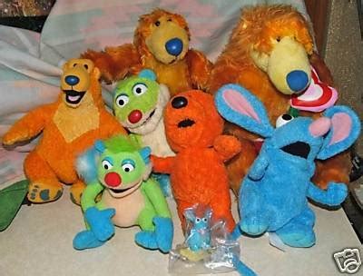 DISNEY BEAR BIG BLUE HOUSE PLUSH LOT OJO TREELO TUTTER | #45372132