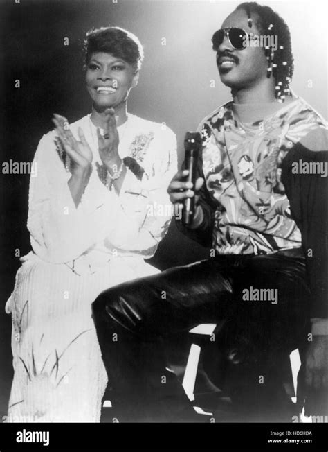 SOLID GOLD, Dionne Warwick & Stevie Wonder, singing a duet of the songs ...