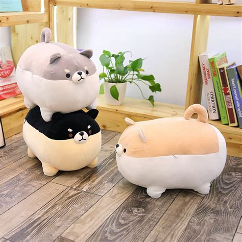 Kawaii Fat Shiba Inu Plush (40cm) - Limited Edition - KawaiiTherapy