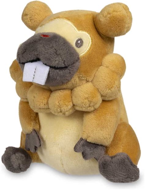 Pokemon 5 Inch Sitting Cuties Plush - Bidoof - Walmart.com