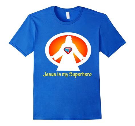 Jesus is my Superhero. Logo T-shirt-4LVS – 4loveshirt