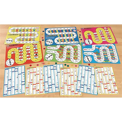 ECMT12620 - SMART KIDS Phonics Board Game Set - Pack of 6 | Findel ...