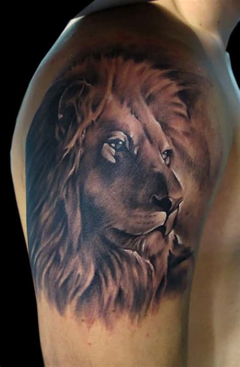 Leo Tattoos for Men - Ideas and Inspiration for Guys