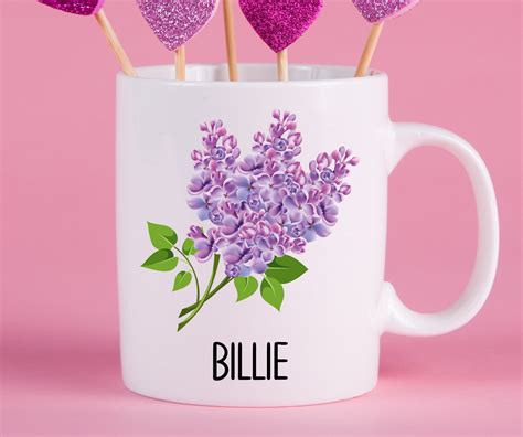 Personalized Lilac Mug Lilac Gift Ideas Lilac Cup Gifts for - Etsy