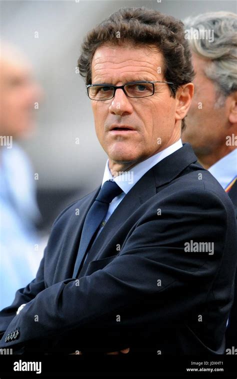 FABIO CAPELLO ENGLAND FOOTBALL MANAGER OLYMPIC STADIUM BARCELONA SPAIN ...