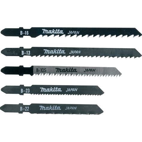 Makita A-86898 Jigsaw Blade Mixed 5 Blades | Dvs Power Tools