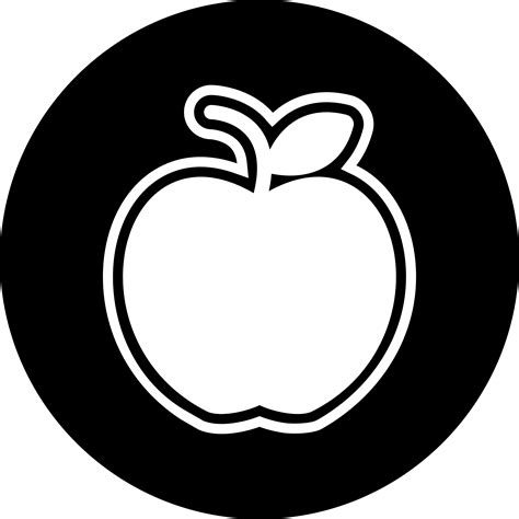 Apple Icon Design 504963 Vector Art at Vecteezy