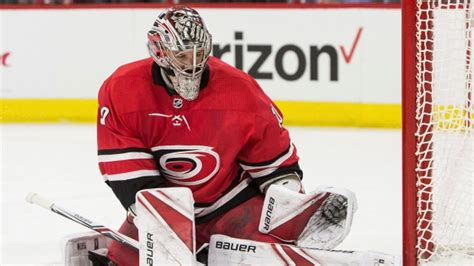 Cam Ward, 35, signs one-day contract to retire with Carolina Hurricanes ...