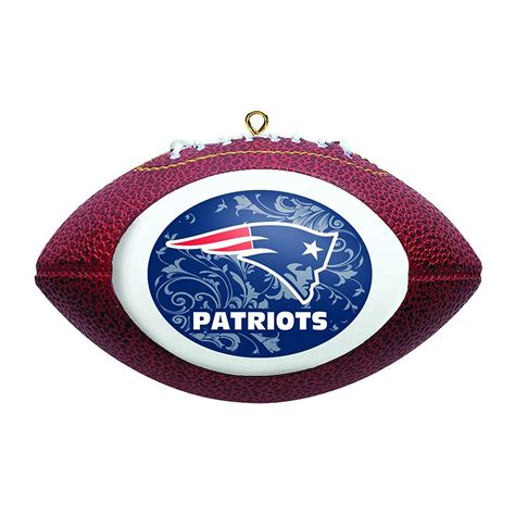 Boelter Brands NFL New England Patriots Replica Football Ornament | Nfl ...