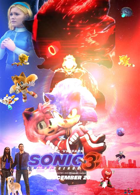 Sonic Movie 3 Fan made Poster by lolthd on DeviantArt