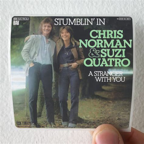 Chris Norman Stumblin In Album Cover Sticker