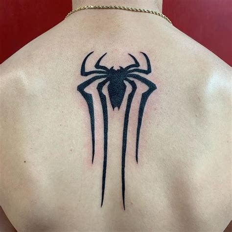 Spiderman Spider Logo Tattoo