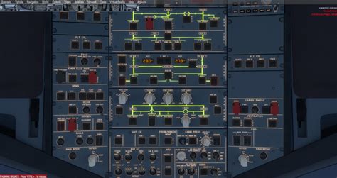 Black Overhead panel with A320 not with 319. computers... what a ...