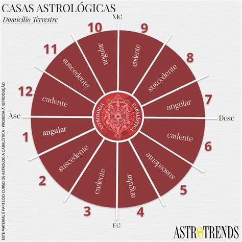 Casas Astrológicas – a roda das experiências • Astrotrends