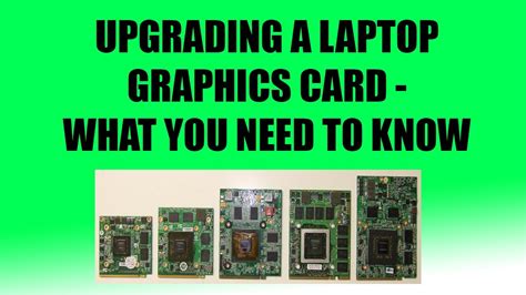 Can We Upgrade Graphics Card In Laptop - FerisGraphics