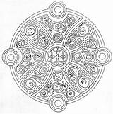 Celtic Mandala Coloring Pages Printable sketch template