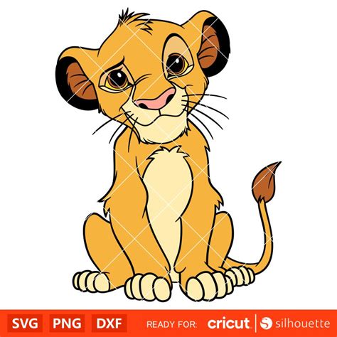 The Lion King Simba Svg, Lion King Svg, Hakuna Matata Svg, Disney Svg, Cricut, Silhouette Vector ...