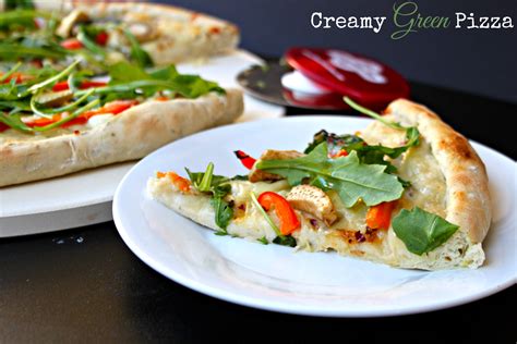 National Artichoke Hearts Day | Creamy Green Pizza for #SundaySupper – The Foodie Patootie